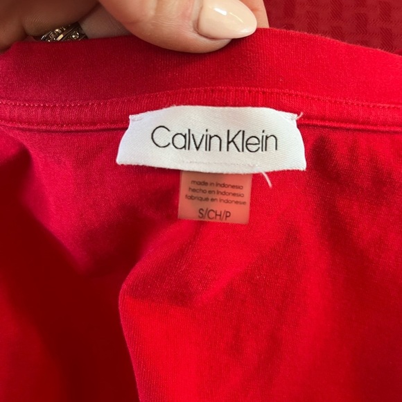 Calvin Klein Vibrant Red Dress - Picture 4 of 4